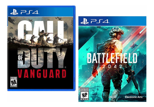 Combo Pack Call Of Duty Vanguard + Battlefield Ps4 Nuevos*