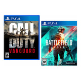 Combo Pack Call Of Duty Vanguard + Battlefield Ps4 Nuevos*