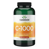 Swanson - Vitamina C Con Rosa Mosqueta 1000mg 250 Caps 