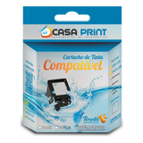 Cartucho Compatível Com 664xl 664 Black 2675 H2676 3635