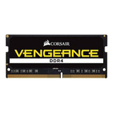 Memoria Ram Vengeance Gamer Color Negro 8gb 1 Corsair Cmsx8gx4m1a2666c18