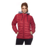 Jaqueta Puffer Bobojaco Feminina Importado Forrado Capuz