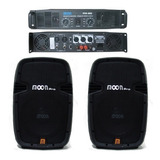 Equipo Musica Funcional Potencia Pm60 2 Parlantes Moon Wild8