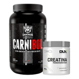 Kit Beef Protein Proteína Da Carne 907g + Creatina Dux 300g