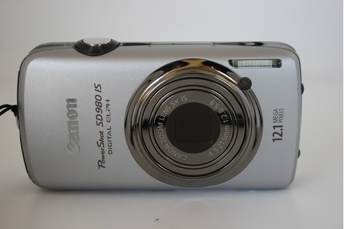 Cámara Digital Canon Powershot Sd980is De 12,1 Mp Con Zoom 