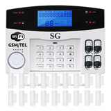 Alarma Touch Wifi Gsm Gprs 20 App Inalambrica Seguridad Casa