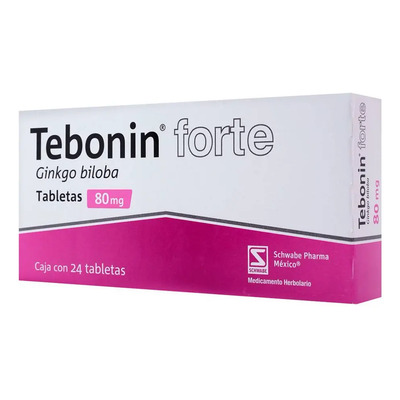 Tebonin Forte Grageas 80 Mg, 24 Grageas | Envío gratis