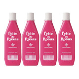 Leite Rosas Tônico Ajuda Secar Cravos Espinhas Kit 4x 100ml