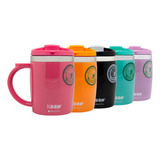 Mug Termico 400ml Keep Café Té Desayuno Termo Colores 