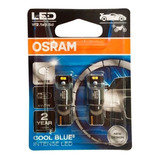 Kit 2 Led Posicion T10 Osram Cool Blue Intense 12v 6000k