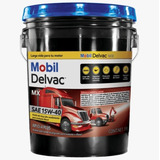 Cubeta Aceite Mobil Delvac Mx 15w40 Ci4 Plus