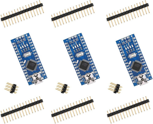 Nano Board Ch340/atmega+328p Sin Cable Usb Arduino