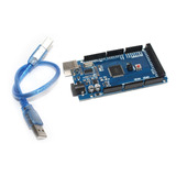 Placa Mega2560 R3 Compativel Com Arduino Ch340 + Cabo Usb