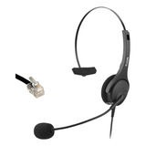 Headset Vincha Auricular C/microfono P/telefono Elgin F02