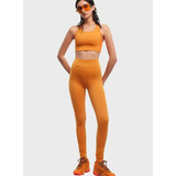 Calça Lagging adidas Ivy Park Tights - Laranja Ii0989