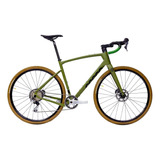 Bicicleta Ceepo Rindo Aero Gravel Matte Gree /grx Edição Ltd