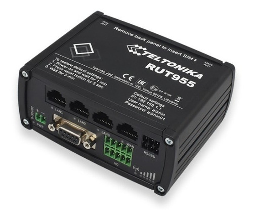 Router 4g Teltonika Rut955 Con Wifi Y Gps Handcell