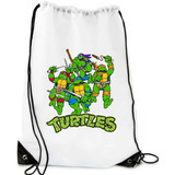 Tula Deportiva Tortugas Ninja Morral Bolsa Sport Q29