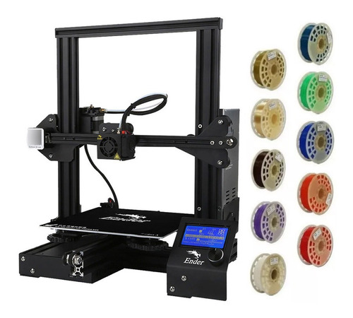 Impresora 3d Creality Ender-3 + 10kg Filamento Pla Gst3d