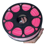 50mts Mangueira Neon Led Flexivel 6x12 12v Corte 2,5cm Rosa 