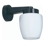 Aplique Pared Exterior Cono Opal 1 Luz E27 Moderno