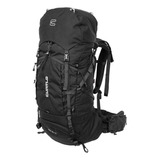 Mochila Curtlo Hiker Preto 60+10 Litros