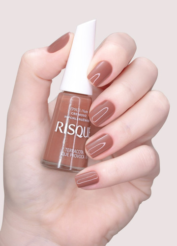 Esmalte Risque Terracota Que Provoca 8 Ml