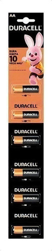 Pila Duracell Alcalina Aa Tira C/6 Nac Mn1500b1