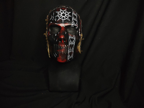 Jay Weinberg Máscara Negra  2019 Slipknot 