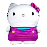  Cama Puff Peluche Gigante De Hello Kitty! 130 X 100cm