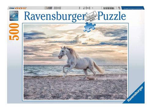 Rompecabezas Caballo En La Playa 500 Piezas Ravensburger