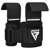 Muñequeras Con Gancho Inverso W5 Rdx Gym Straps Para Pesas  