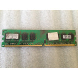 Kingston Memoria Ddr2, Pc2-6400, 800 Mhz, 1gb, Cl5 