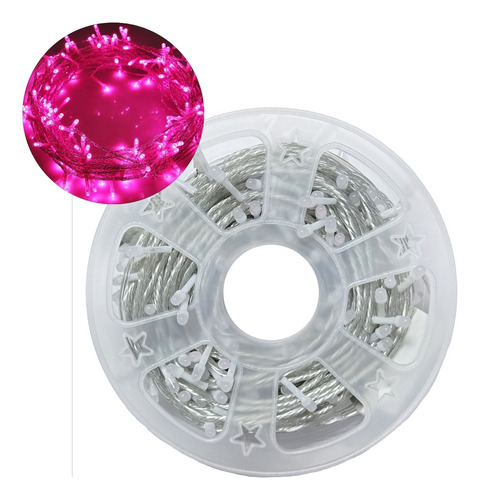 Guirnalda Luz Led 45 Metros 220v Cable Transparente Colores