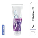 Mascarilla Exfoliante Piernas Y Pies Lavanda Avon Foot Works