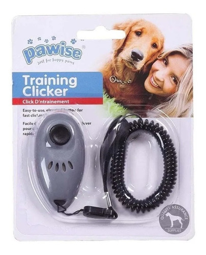 Clicker De Entrenamiento Pawise Para Perro- Adiestramiento