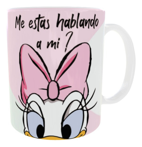 Taza - Tazón Daisy Donald Disney De Cerámica