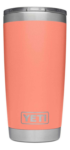 Vaso Yeti Salmon Termico 20oz De Acero Inoxidable Coral