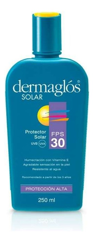 Dermaglos Protector Solar Fps30 Emulsión X 250 Ml