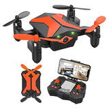 Dron Con Cámara - Fpv Drones Para Niños, Rc Quadcopter Tin