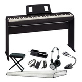 Piano Digital Roland Fp10 88 Teclas Com Estante + Kit