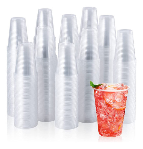 Vaso Plastico Descartable 800cc Traslucido Premium X900 Uni