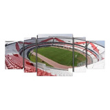 Cuadros River Plate Poliptico 160x60 Tela Personalizados