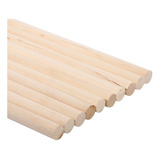 10pcs 30 Cm Redondo De Madera Piruleta Piruleta Palitos Past