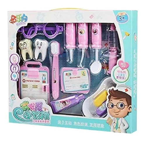 Juguete Juego De Doctor Dentista 14 Pzas Todos Accesorios