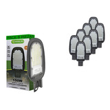 Lampara Led Luminaria 150w Suburbana 12000lm Uso Pack 8 Pzas