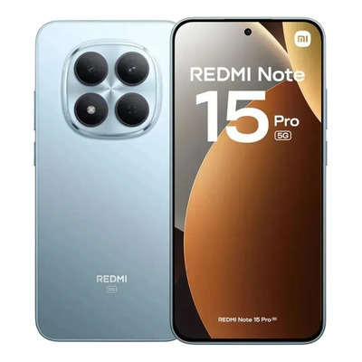 Xiaomi Redmi Note 15 Pro 5g, Dual Sim Blue, 12 Gb Ram + 512 Gb Storage, Mediatek Dimensity 7400-ultra, Xiaomi Surge Os 2, Battery Of 6580 Mah Azul