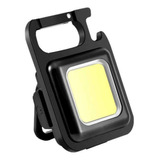 Linterna Led Cob 800 Lumens Llavero Gancho Mosqueton Iman