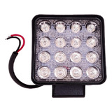 Faro Led 48w 16 Led Azul 12 24v Off Road Pick Up Agro Camion