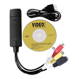 Tarjeta Grabadora Usb 2.0 Easycap Rca Video Tv Dvd Vhs  Xbox